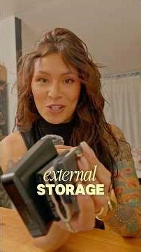 Lazy Girl Tech: external storage ✨