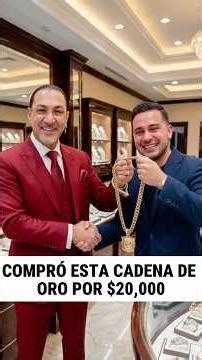 I SOLD THIS GOLD CHAIN ​​FOR $20,000!