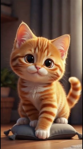 Cat Falling Asleep While Sitting #cat #funny #kitten