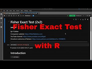 R - Fisher Exact Test