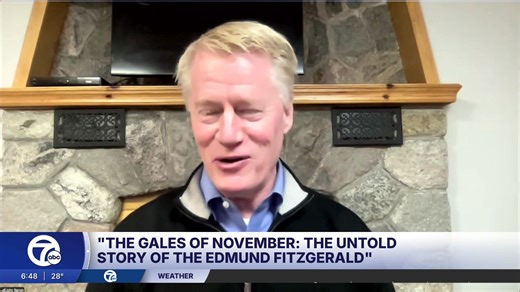 Watch our live interview with author John. U Bacon on the 50th anniversary of the sinking of the Edmund Fitzgerald | TV20 Detroit - WMYD