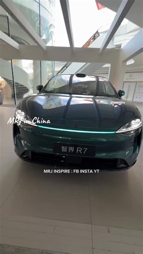 LUXEED S7. Huawei’s smart EV sedan with high efficiency motor, advanced LiDAR based ADS 2.0, aerodynamic fastback design and a premium intelligent cockpit. China’s tech mobility at its peak.”Tags:#LUXEEDS7 #HuaweiEV #SmartCar #ChinaEV #TechMobility #MRJInspire #EVInnovation #FutureCars #Shenzhen #Zhengzhou | MRJ Inspire