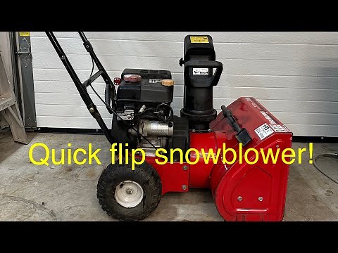 22” MTD yard machine/craftsman snowblower how to stop engine surging