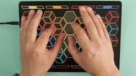 Free Microtonal Instrument, Arithmophone, For Touchscreen Devices