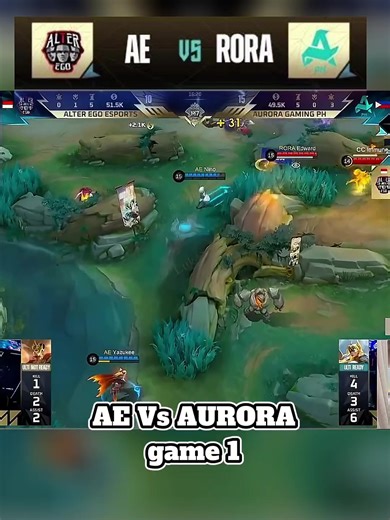 AE vs Aurora Grand Final Game 1 Highlights