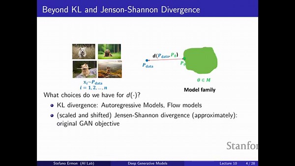 Stanford CS236: Deep Generative Models I 2023 I Lecture 10 - GANs