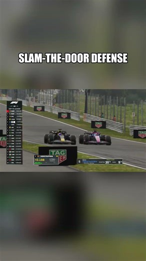 SLAM THE DOOR DEFENSE at Turn 1 | Race Control Moment #shorts #fypusa #caughtin4k #usa #F1