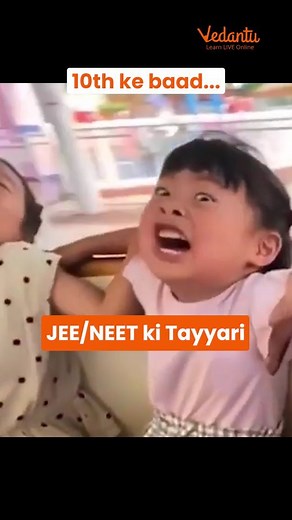 Vedantu on Instagram: "Yes, it won't be easy but don't worry, we'll always have your back 😇 #expectationsvsreality #vedantu #jee #neet #boards #learningneverstops #exammemes #schoollife #relatable"