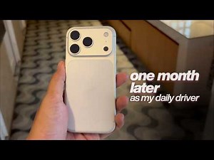 iPhone 17 Pro Review: One Month Later as my Daily Driver