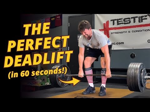 How to Deadlift Correctly in 1 Minute (EASY to Learn)