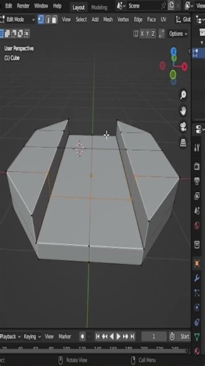 Blender Tip: Fix Bad Topology Fast! (F vs J Explained) #Shorts