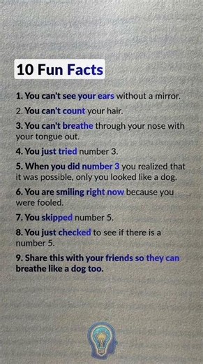 10 Fun Facts That Will Trick Your Brain 😂