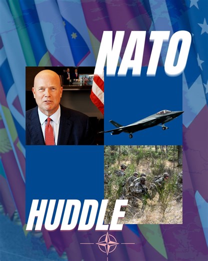 In the latest NATO Huddle, Ambassador Whitaker tells you what you need to know about U.S. armament production and America’s world-leading defense industrial base. | U.S. Mission to NATO