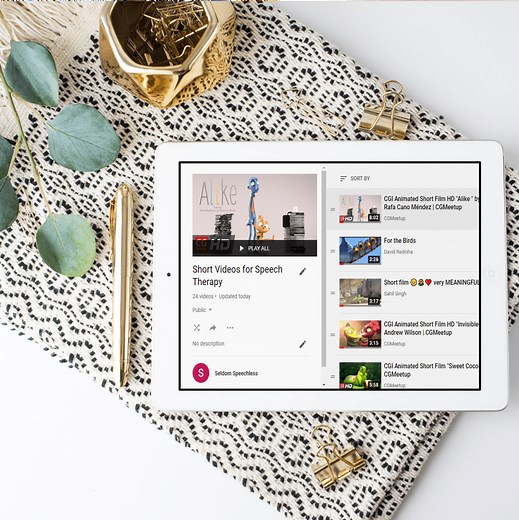 Short Videos for Speech Therapy