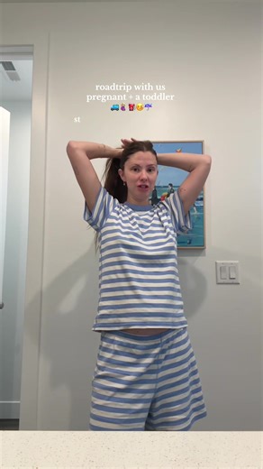 our smoothest road trip yet, but it was still brutal 😅🫣 remind us to fly next year haha #travelingwithtoddlers #travelwhilepregnant #roadtripping #christmasvacation