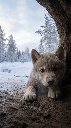 First Walk Outside — Wolf Cubs Discover the World