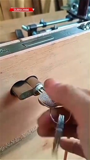 Precision Door Lock Installation Before Finishing — Accurate Positioning, Maximum Function