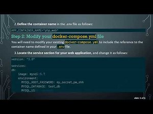 How to Easily Get the Container Name in a Dockerfile