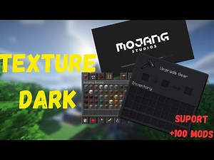 Download Textura de Dark Mode no Minecraft Java!