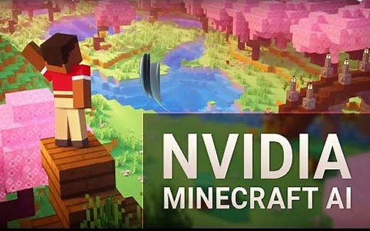 NVIDIA 的新 AI：掌握 Minecraft 速度提升 15 倍！