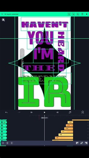 Internet girl - Katsaye Typography tutorial in alightmotion #animation #alightmotionedit #typography