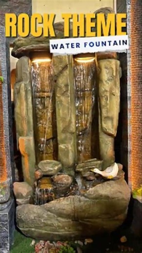 Rock Theme Water Fountain | Water Fountains & Garden Decor India