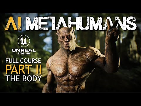 How to Generate Custom Metahuman Bodies with AI - YVO3D, Faceform Wrap, 2DNAX - Unreal Engine 5