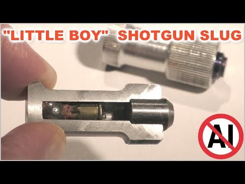 A 12ga. Shotgun Slug Designed Like an ATOM BOMB?