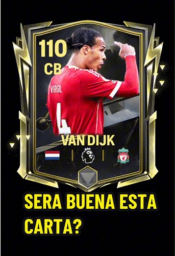 Comparación y Entrenamientos de la Carta 110 de Van Dijk