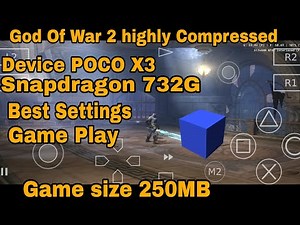 AetherSX2 Emulator Android God Of War 2 Highly Compressed (Game Size 250MB) Best Settings Game Play