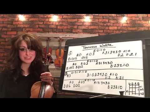 Tennessee Waltz - Easy Fiddle tutorial 🎻👍🎻