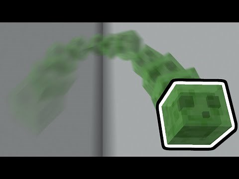 Making Minecraft slimes extremely bouncy