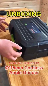 59 reactions · 12 shares | NEW! 18V 3Ah 115mm Cordless Angle Grinder....