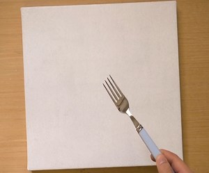 415K views · 1.4K reactions | Scratch Painting Technique Using a Fork | MAY Art. | Facebook