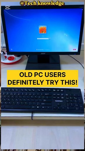 Try this if you Pc is old #pc #windows #Microsoft #computerbasics #viralchallenge #viralvideochallenge #fypchallenge #fypシ゚viralシfypシ゚viralシalシ #fypageシ #fypシ #fypviralシ | Tech knowledge