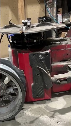 How to remove a blown out tire from a rim