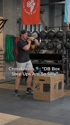 Here ⬇️ Let’s clear this up 👇 DB Box Step-Ups don’t feel awful because they’re “hard”… they feel awful because your footwork is off. 😅 Treat them like a dance. If the steps are clean, the movement flows. Here’s the non-negotiable rule: 👉 Step down with the SAME foot you stepped up with. Right foot up → right foot down. Left foot up → left foot down. Why this matters: ✅ Lets the opposite foot tap and immediately go into the next rep ✅ No awkward weight shifting or stalling at the top ✅ Both le