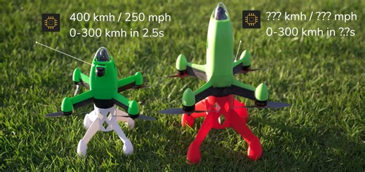 New Quadcopter Speed World Record Set At Nearly 500 Km/h