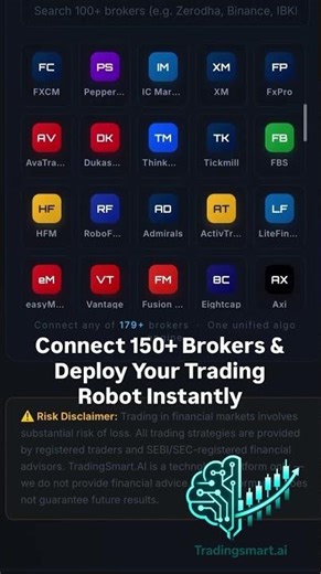 Scale faster, execute smarter and stay ahead of the market with seamless broker integration