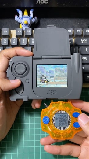 D-Terminal Color VS Digivice 15th anniversary