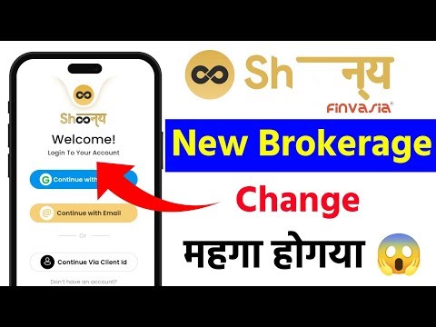 Soonya Finvasia Latest Charges | shoonya finvasia Brokerage charges