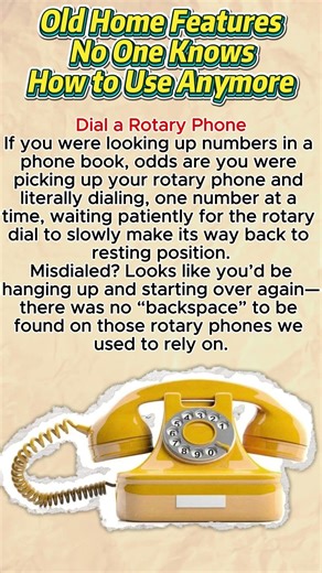 Old Home Features No One Knows How to Use Anymore