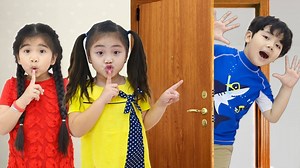 838K views · 8.9K reactions | Suri and Annie Pretend Play Hide and Seek Peek A Boo Sing Along Nursery Rhymes Kids Songs | Kids Play | Facebook