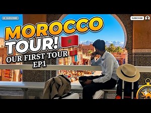 Morocco Travel Vlog Ep 1 🇲🇦| Beautiful Streets of Marrakech🏜️🛖