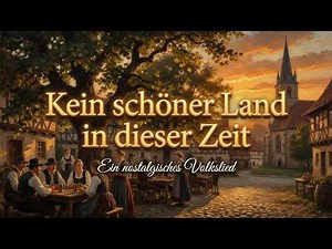 Kein schöner Land in dieser Zeit 🌿 Ein nostalgisches deutsches Volkslied Abendlied