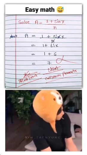 Math puzzle video 😳 Can you solve this question?