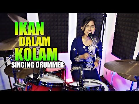 Ikan Dalam Kolam Main Drum Sambil Nyanyi - Nur Amira Syahira