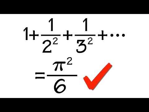 a spectacular solution to 1+1/2^2+1/3^2+... (Basel problem)