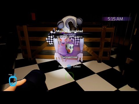 Find Missing Robot Head in Roxy Raceway (FNAF Security Breach)