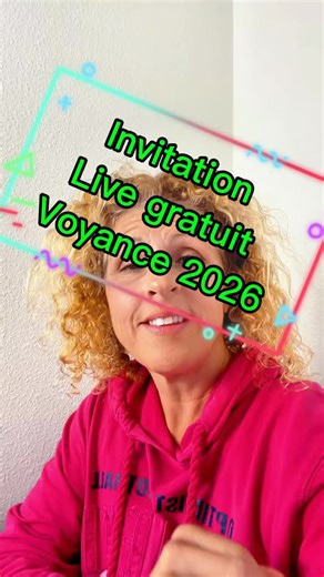 Voyance 2026, ce qui nous attend vraiment Je travaille sur une voyance 2026 très concrète, loin des discours flous ou uniquement “énergétiques”. Dans cette vidéo, je t’explique sur quels sujets précis je suis en train de travailler en vue de mon live gratuit Voyance 2026, qui aura lieu jeudi 18 Decembre à 20h en direct. Je me penche notamment sur : • les grands changements politiques et géopolitiques à venir • l’économie, le pouvoir d’achat et l’impact sur la vie quotidienne • l’immobilier : blo